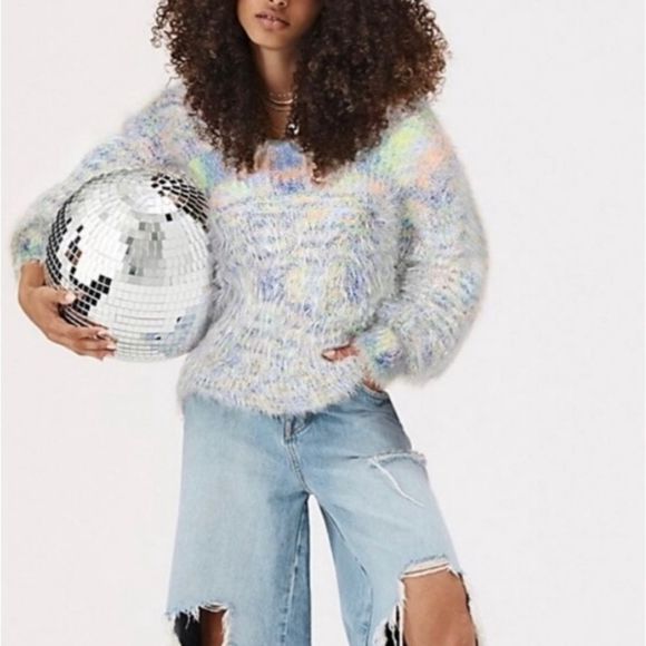 New Free People Gelato   Neck sweater size XS,S,L - Picture 1 of 7